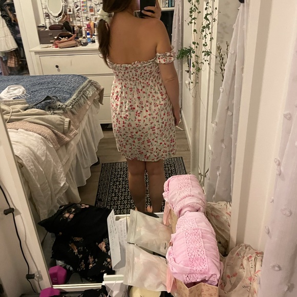 MINKPINK BURMA BLOOM MINI DRESS- XS - Picture 12 of 12